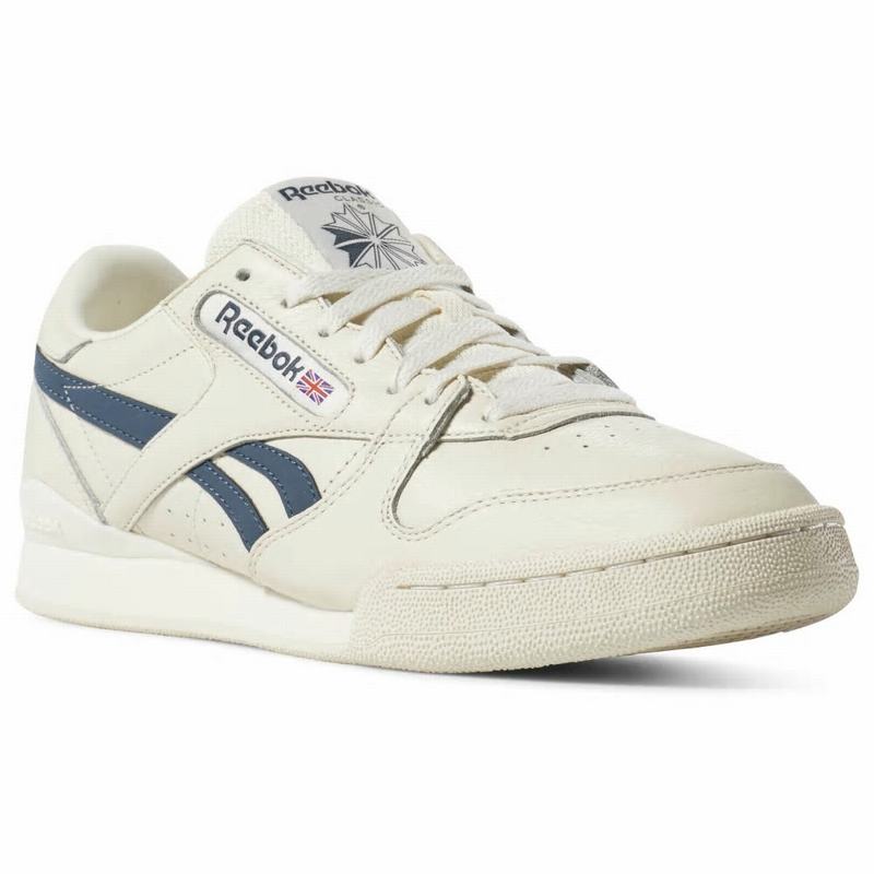 Tenisi Reebok Phase 1 Pro Barbati Albi/Albastri Romania UI8161JB
